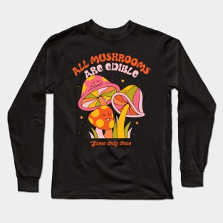 Edible Mushrooms Long Sleeve T-Shirt